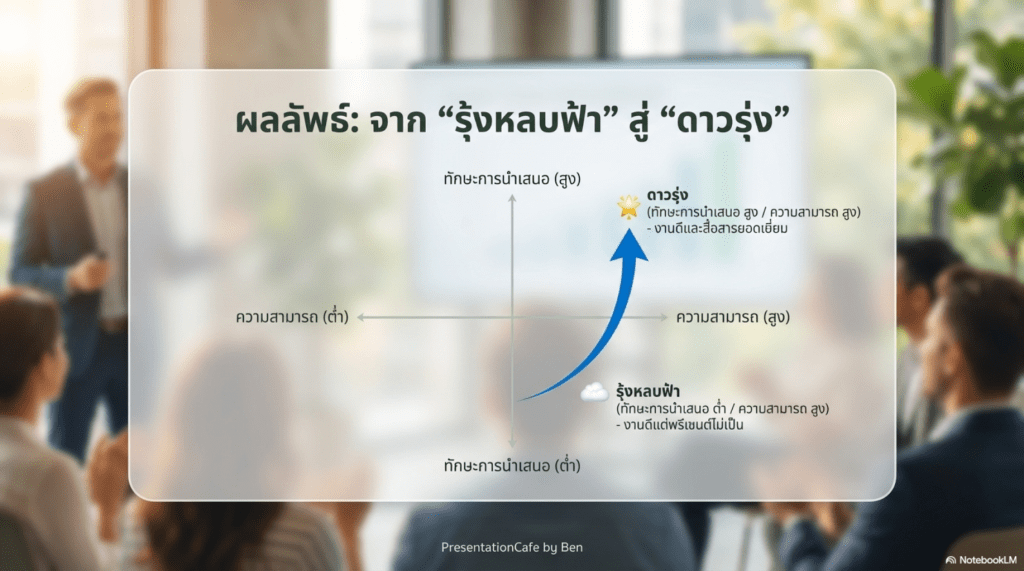 Glassmorphism Style Slide Deck Create from NotebookLM